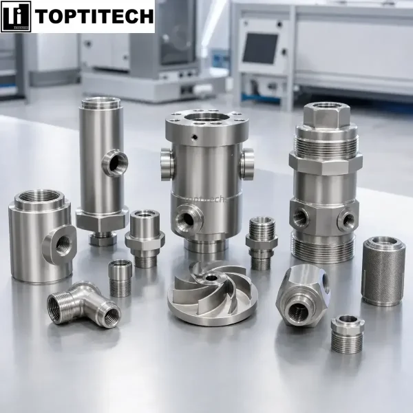 Titanium Valve Components